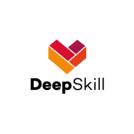DeepSkill Logo mit Herzsymbol