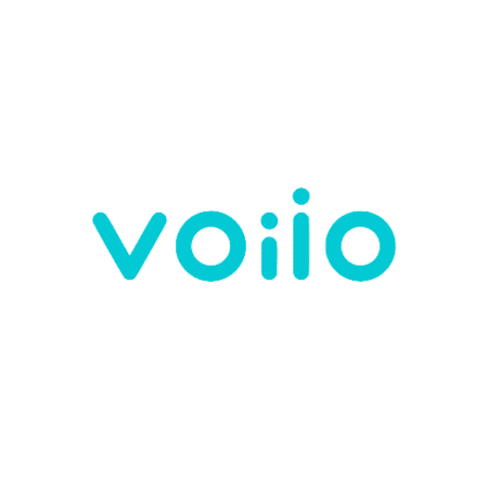Voiio Firmenlogo in Türkis