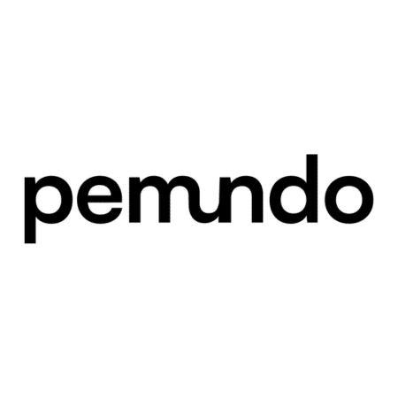 Pemundo Firmenlogo in schwarzer Schrift
