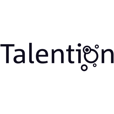 Talention Unternehmenslogo mit Punktdesign