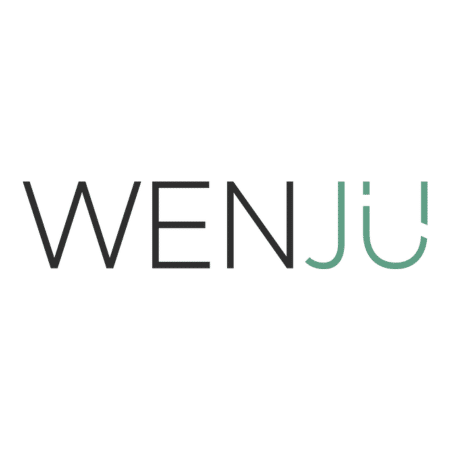 WENJU Firmenlogo in Schwarz und Grün