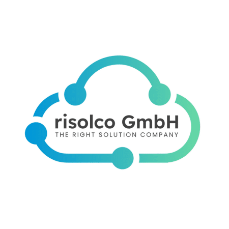 risolco GmbH Logo mit Wolkensymbol