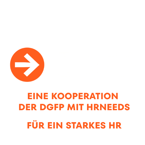 DGFP Logo mit Hinweis auf HR-Kooperation