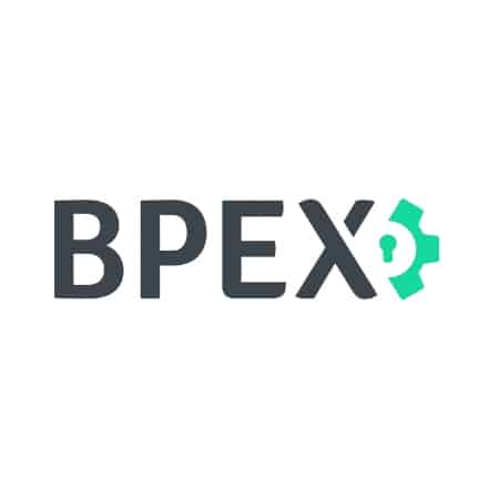 BPEX Logo mit grünem Zahnrad-Symbol