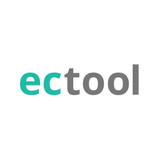 Ectool-Logo in Türkis und Grau