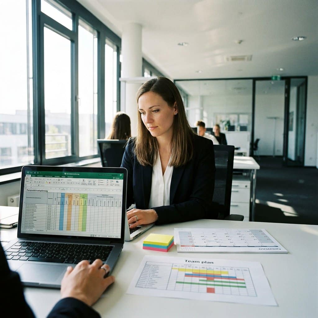 Personaleinsatzplanung Excel Vorlage