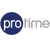 Protime Firmenlogo auf weißem Hintergrund.